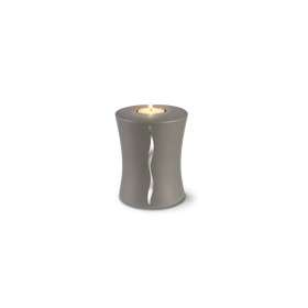 Feuer und Erde Memory Contura Streifen Bio Lehm Urne - 0