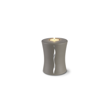 Feuer und Erde Memory Contura Streifen Bio Lehm Urne - 0
