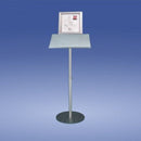 Zimmermann Kondolenzpult höhenverstellbar mit Bildhalterung-1