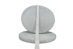 Lotband "Raute" weiß