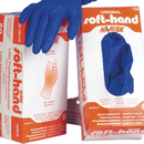 Soft-Hand HI-Risk Latex Handschuhe blau-3