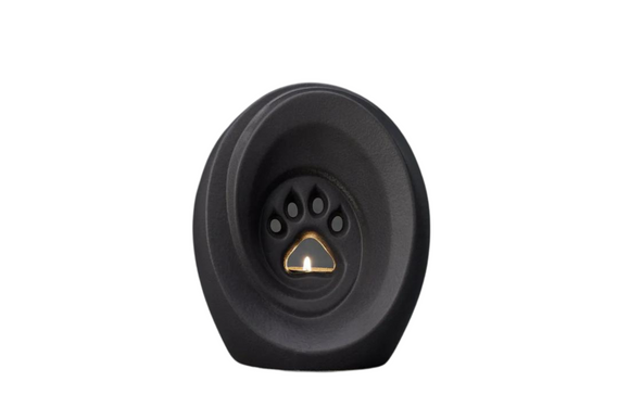 Tierurne Pfote Keramik