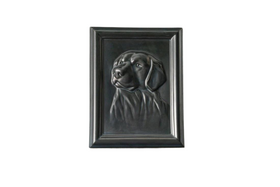 Tierurne Porträt Keramik