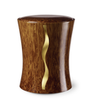 Feuer und Erde Contura Streifen Bio Lehm Urne-6