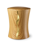 Feuer und Erde Contura Streifen Bio Lehm Urne-8