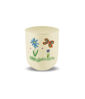 Feuer und Erde Junior Elegance Bio Lehm Urne - 0