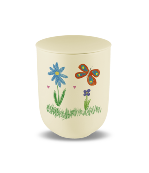 Feuer und Erde Junior Elegance Bio Lehm Urne