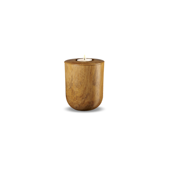 Feuer und Erde Elegance Memory Bio Lehm Urne