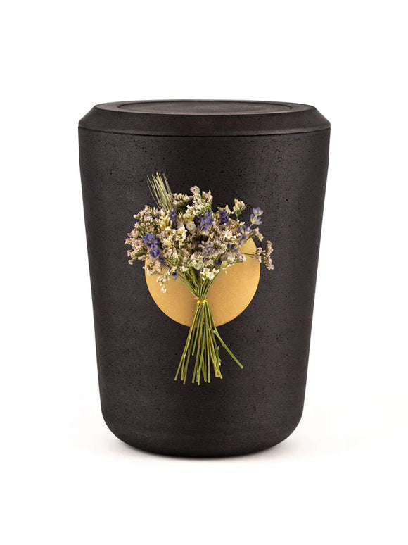 Schmuckelement für Kohleurne Floral Edition