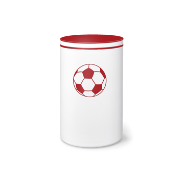 Feuer und Erde Fußball Rondo Bio Lehm Urne - 0
