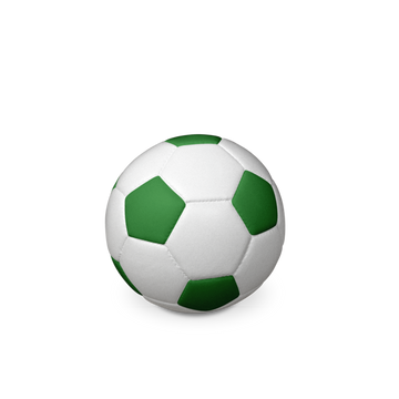 Feuer und Erde Fußball Bio Lehm Urne - 0