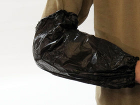 Ärmelschoner  schwarz 10 Stück - 0