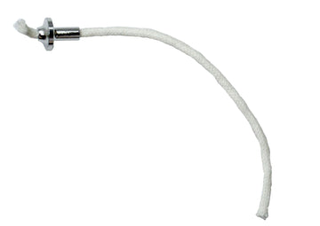 Docht und -Halter für Glaspatrone