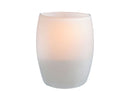 MONS Tischlampe bauchig Mattglas weiß, rund-1