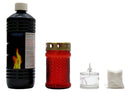 Grablicht Glas Set-1