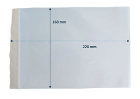Druckverschlussbeutel 160 x 220 mm 20 Stück - 0