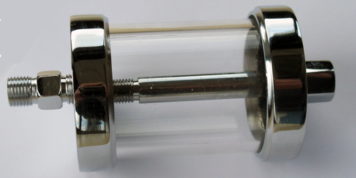 Lavabis Hydro-Aspirator mit Glas verchromt