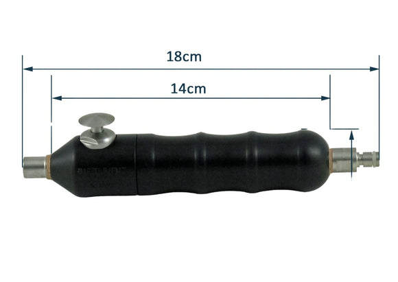 Lavabis Hypo Valve DELRIN Griff QC-M