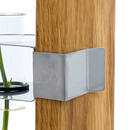 Grabschmuckhalter für Grabkreuze inkl. Glasvase-3