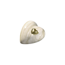 Feuer und Erde Herz Memory Bio Lehm Urne-6