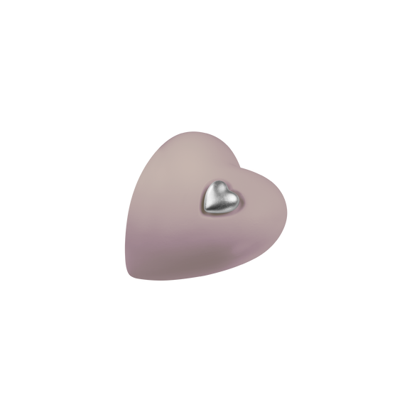 Feuer und Erde Herz Memory Bio Lehm Urne