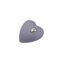 Feuer und Erde Herz Memory Bio Lehm Urne-3