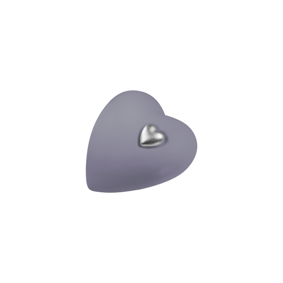 Feuer und Erde Herz Memory Bio Lehm Urne