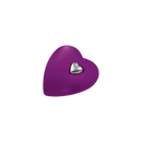 Feuer und Erde Herz Memory Bio Lehm Urne-9