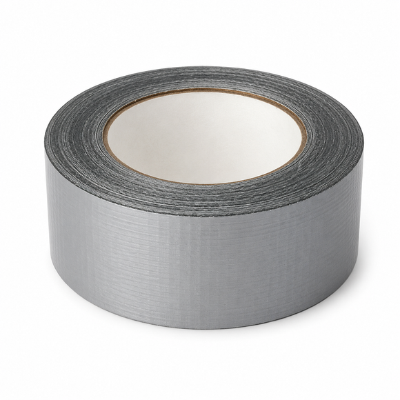 Gewebe-Klebeband, 50 m x 48 mm, silber