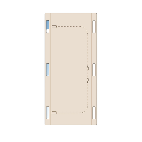 Lavabis Unfallhülle verbrennbar bis 250 KG