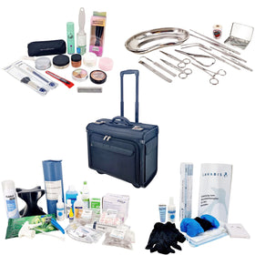 Lavabis Bestatterkoffer Trolley schwarz