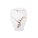 Feuer und Erde Ikebana Omega Bio Lehm Urne-3