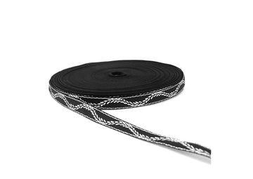 Lotband "Ranke" schwarz