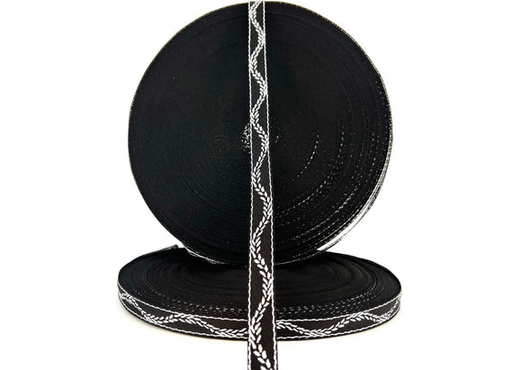 Lotband "Ranke" schwarz