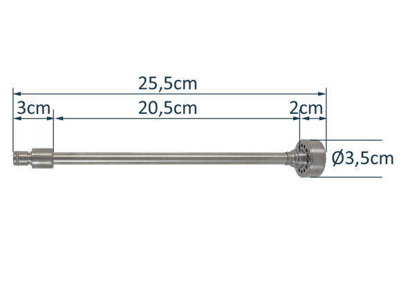 Lavabis Postmortem Aspirator non clogging mit QC