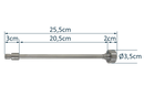 Lavabis Postmortem Aspirator non clogging mit QC-3