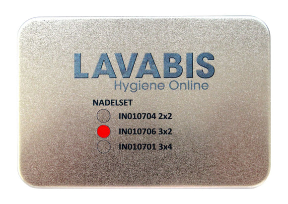 Lavabis Nadelset 3 x 2 Stück