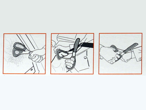 Lavabis Multifunktions Rettungsschere Edelstahl