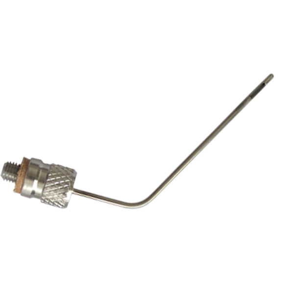 Lavabis Arterienkanüle gebogen 1/16"x2" ProbeTip 12-32 thread-M