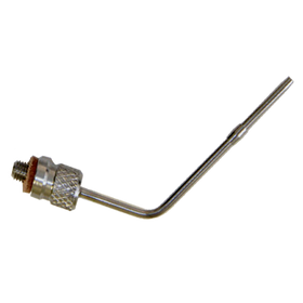 Lavabis Arterienkanüle gebogen 3/32"x2" Tie Collar 12-32 thread-M - 0