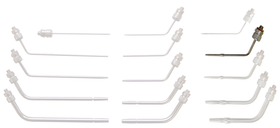 Lavabis Arterienkanüle gebogen 3/32"x2" Tie Collar 12-32 thread-M