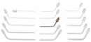 Lavabis Arterienkanüle gebogen 1/8"x2" 12-32 thread-M-1
