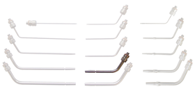 Lavabis Arterienkanüle gebogen 3/16"x2" Tie Groove 12-32 thread-M