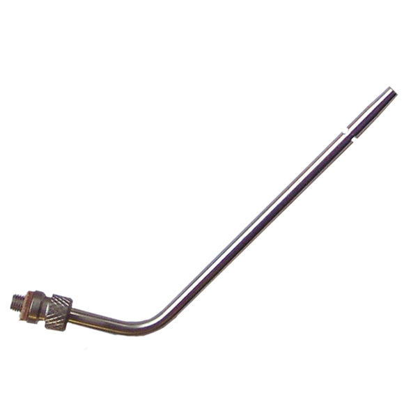 Lavabis Arterienkanüle gebogen 3/16"x4" Tie Groove 12-32 thread-M