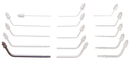 Lavabis Arterienkanüle gebogen 1/4"x4" Tie Groove 12-32 thread-M-1