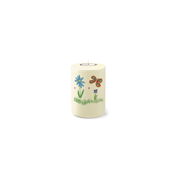 Feuer und Erde Junior Rondo Memory Bio Lehm Urne