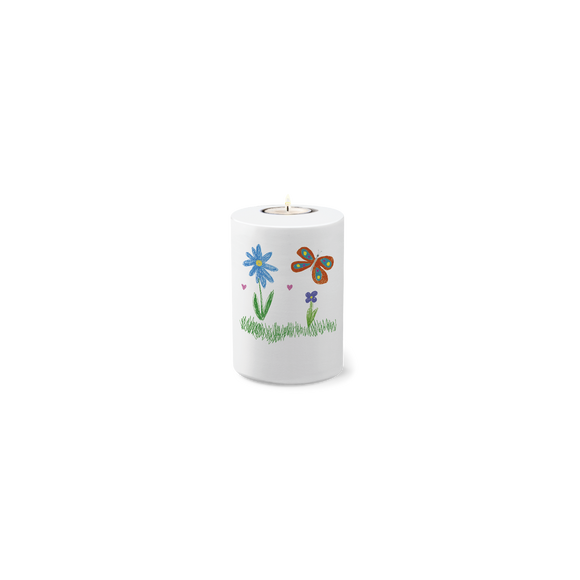 Feuer und Erde Junior Rondo Memory Bio Lehm Urne