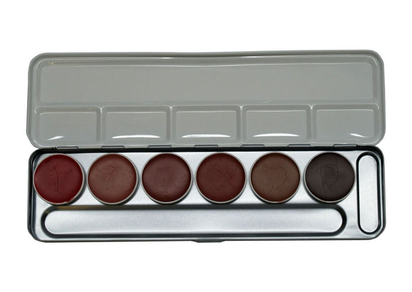 Lavabis Kosmetik Palette 6-in-One Lippen Cover Creme