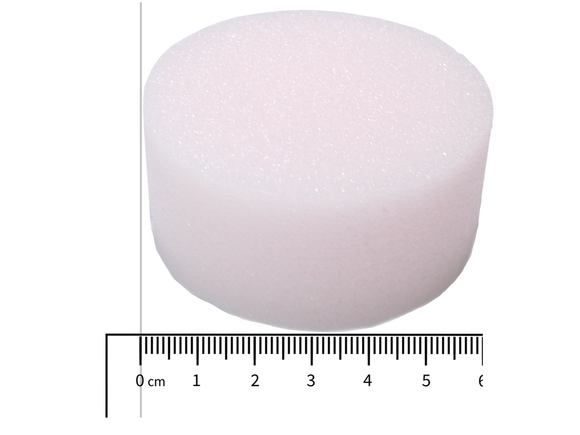 Schmink Schwamm rund rosa