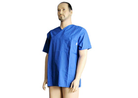 Kasack, Mischgewebe, blau